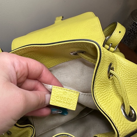 Gucci Leather Bamboo Tassel Backpack - Picture 8 of 16